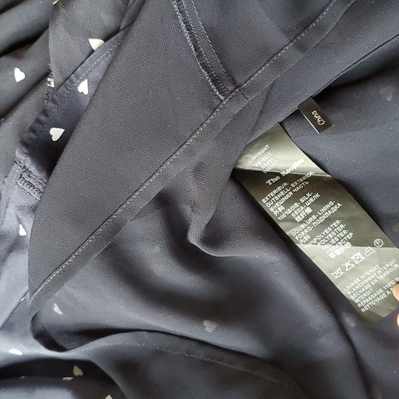 The Kooples Silk Shirt Dress Sz M - Picture 4 of 4